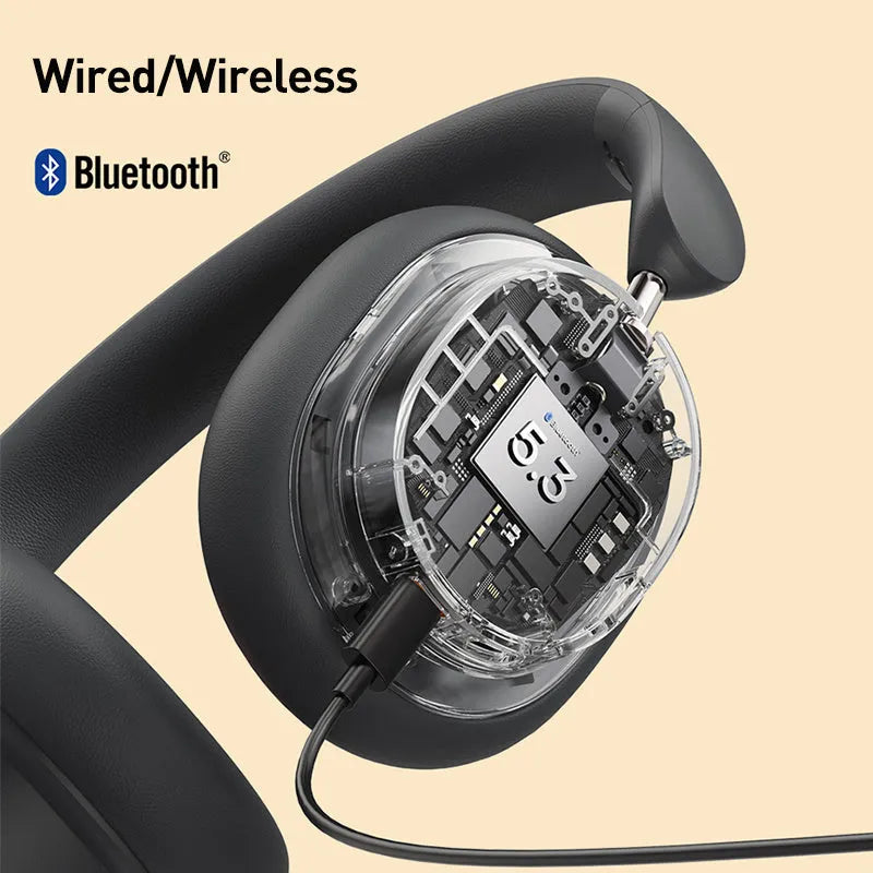 Beige plastic Bluetooth headset for cell phone and computer use with 10-metre wireless range