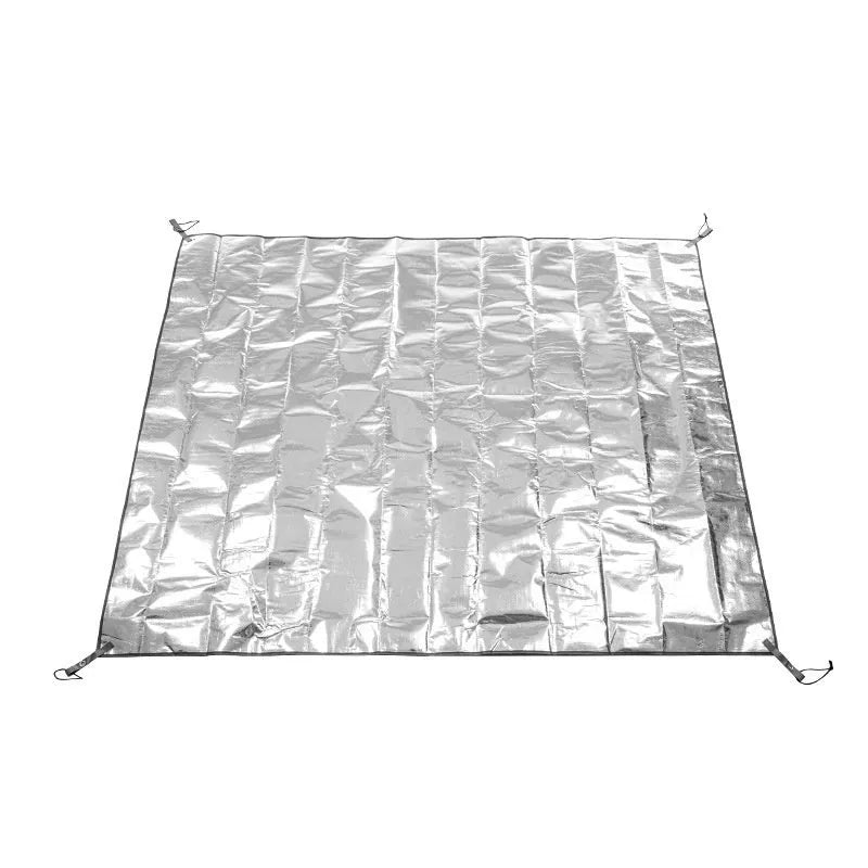 Multifunctional PE aluminium foil waterproof folding drawing pad in three sizes