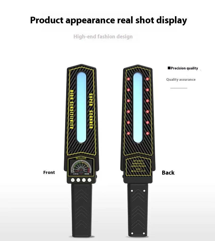 S699 wireless detector for car GPS tracking and anti-eavesdropping, black with compact design