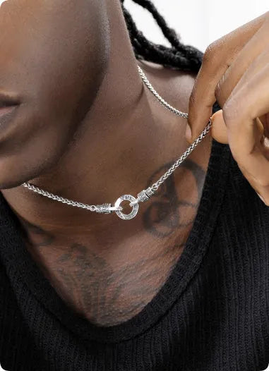 S925 sterling silver clavicle necklace for women with pendant on silver chain