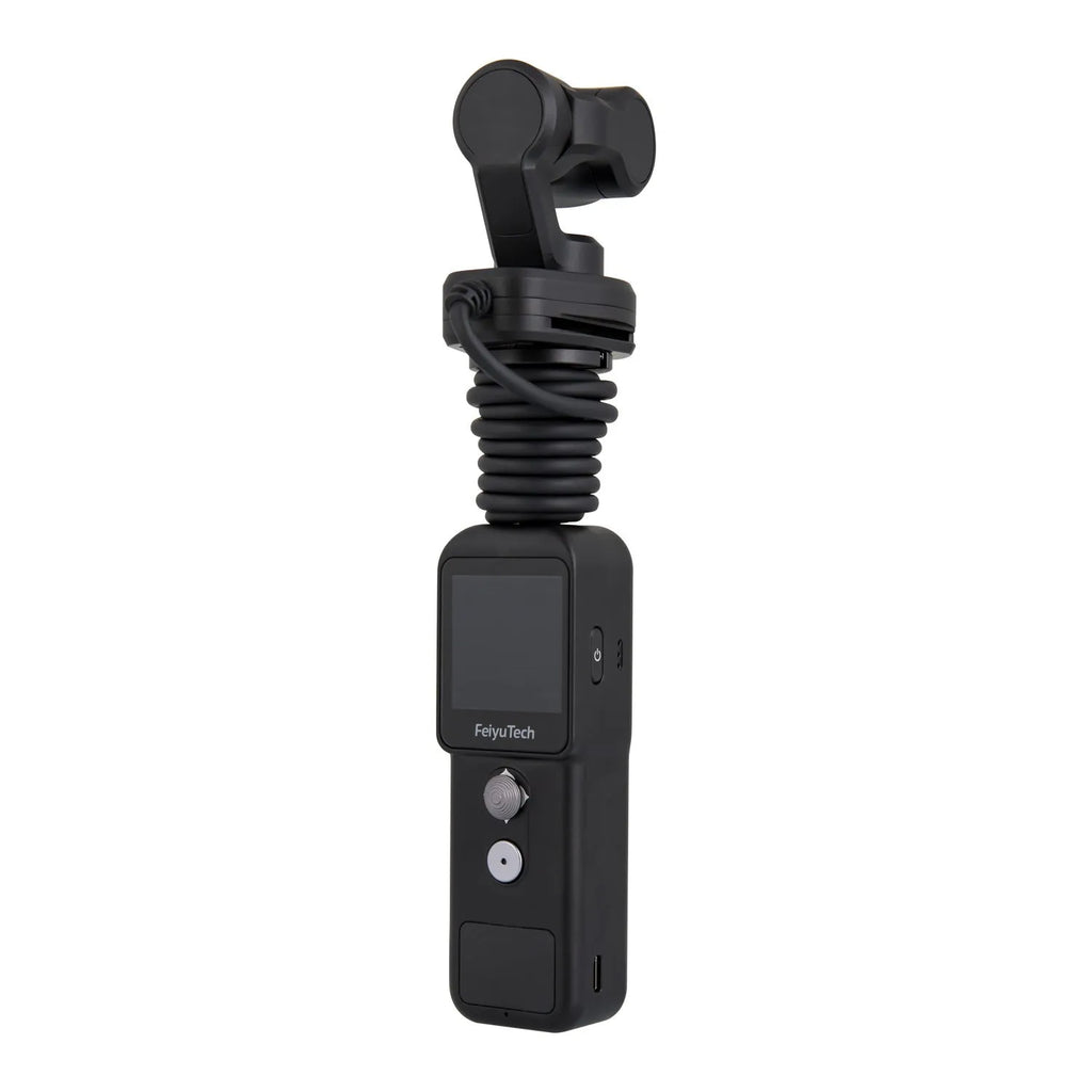 Feiyu Pocket2S pocket gimbal camera with magnetic base, 4K HD video, 179g weight, aviation aluminium alloy
