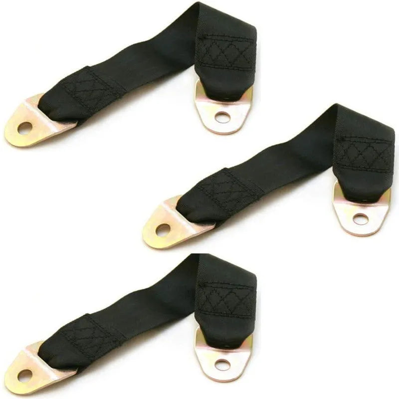 Electric door limit fixing strap with three size options for vehicle door protection