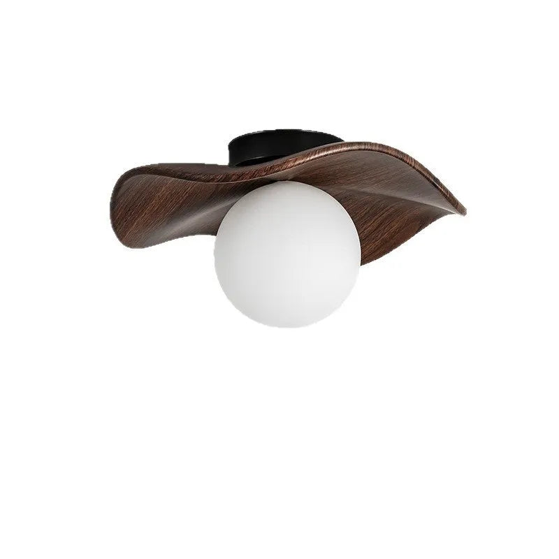 Antique style retro ceiling lamp for corridor or entrance in a colour option, shown as an overhead light unit.
