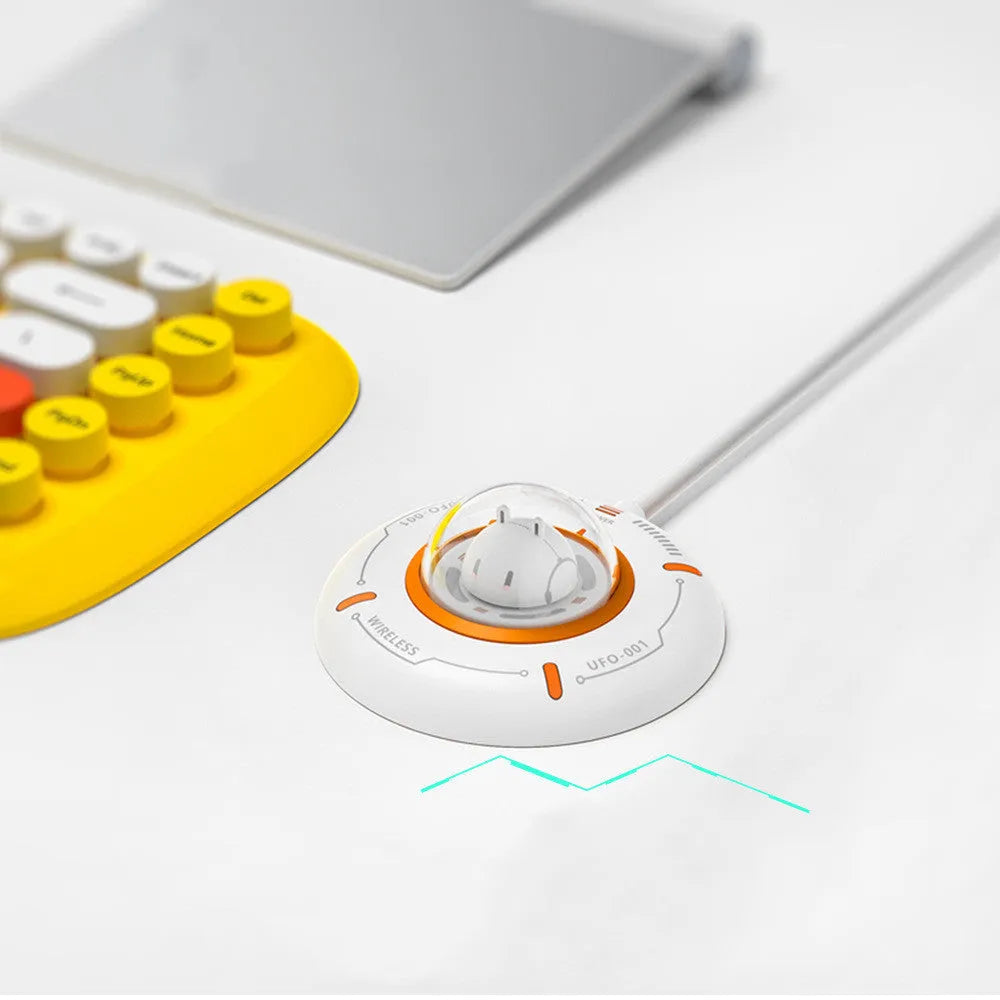 White wireless charger for iPhone with MagSafe compatible magnetic alignment and LED indicator