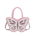 Small square crossbody bag in PU leather with contrast colour detail