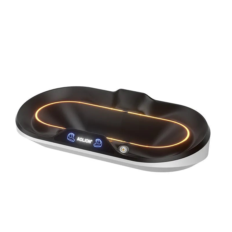 PS5 VR2 handle charging base with magnetic suction heads and Type C cable on desk