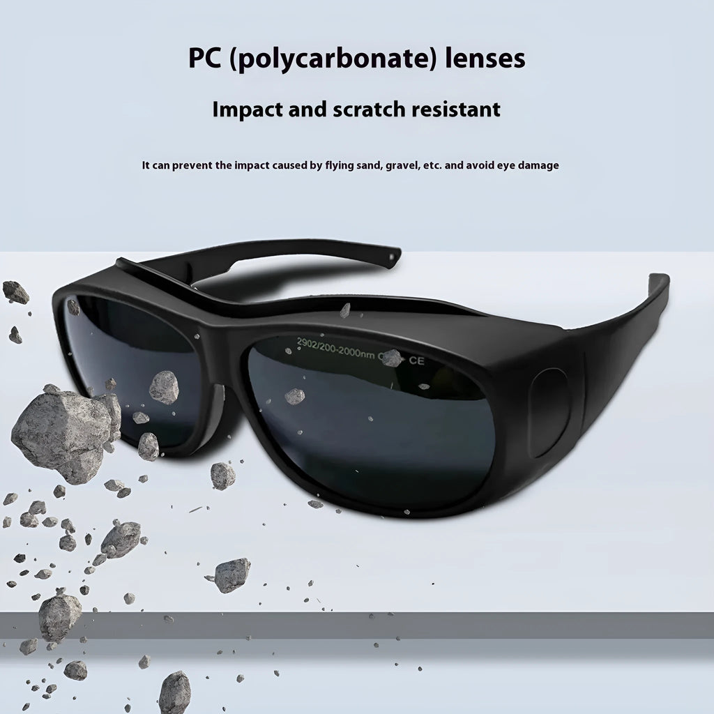 Photon skin rejuvenation laser protection safety goggles with PC lens.