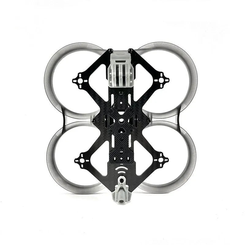 Inverted Circle Darwin CineApe25 self-group rack with metal plates, camera mount, and hardware under 30cm