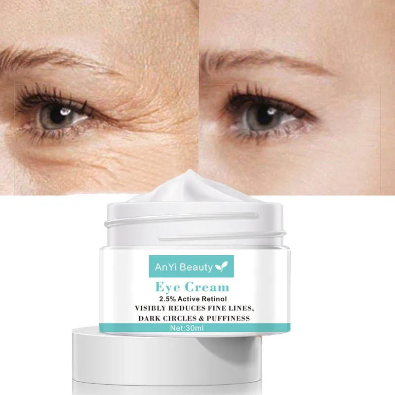 30ml eye cream tube for women's skincare with gel-cream texture