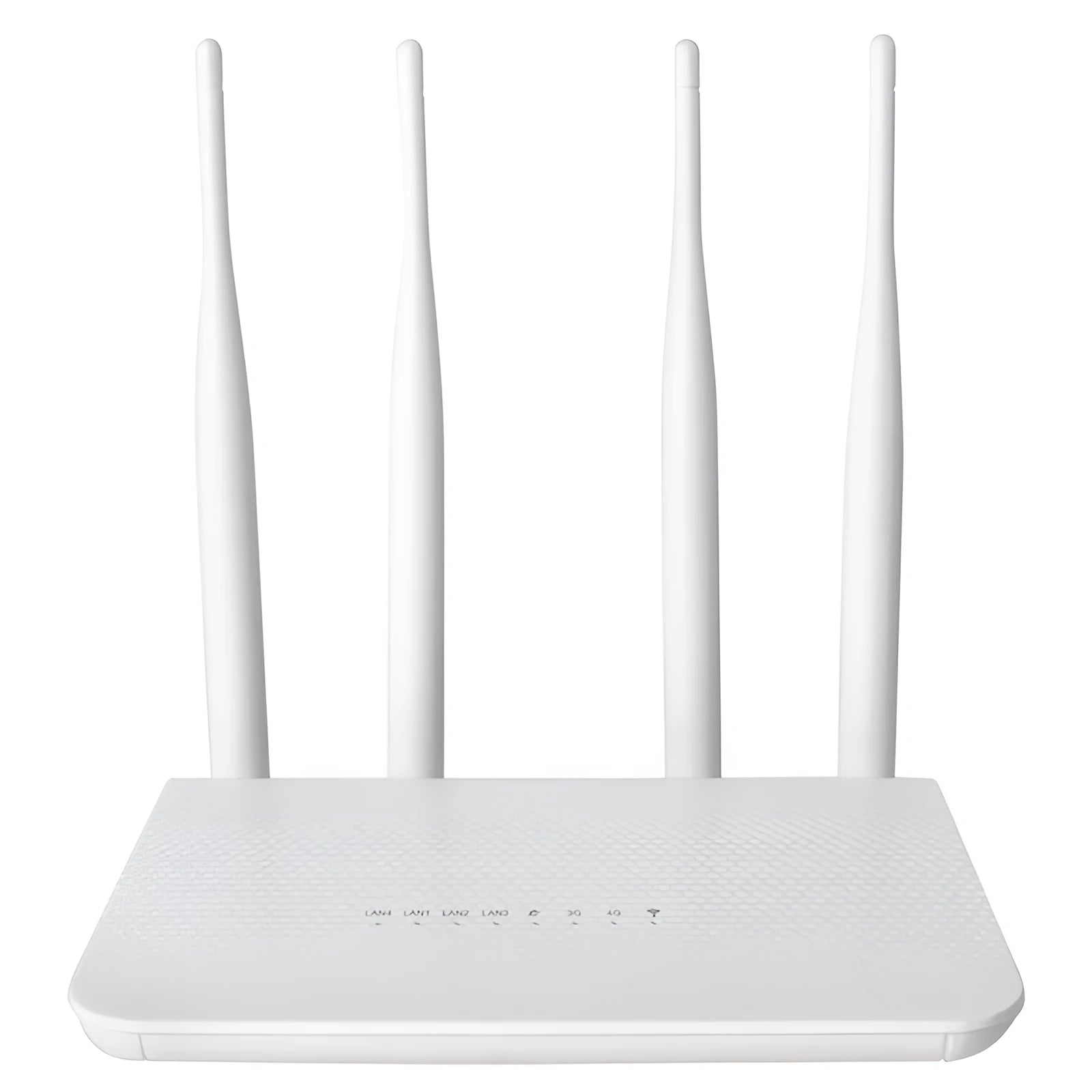 White CPE210 4G LTE wireless router with 300Mbps speed and EU power supply