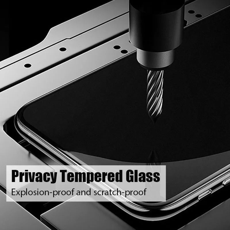 Anti-spy screen protector for Xiaomi Redmi and Poco phones with privacy film technology