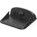 Peak-X5 silicone automobile phone holder with flexible construction for car and desktop mounting