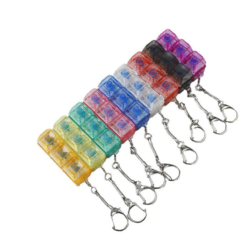 PC fully transparent decompression shaft tester with built-in light and four holes, available in multiple colours