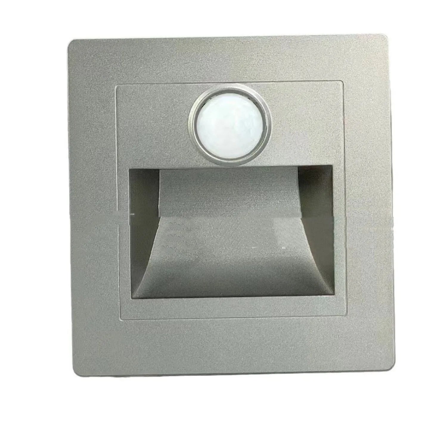 Automatic step sensor light for stairs with infrared detection, available in multiple colours