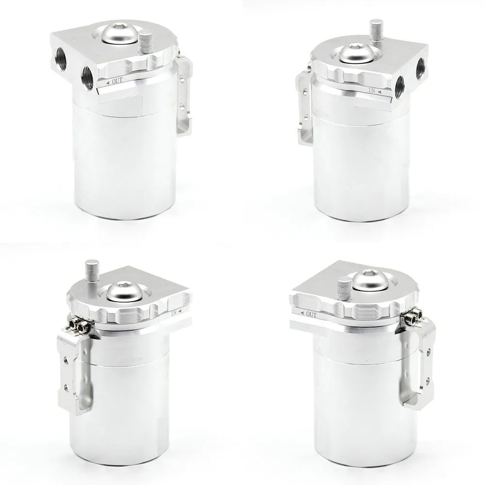 Aluminium alloy engine oil breather pot for vehicle modification in four colour options