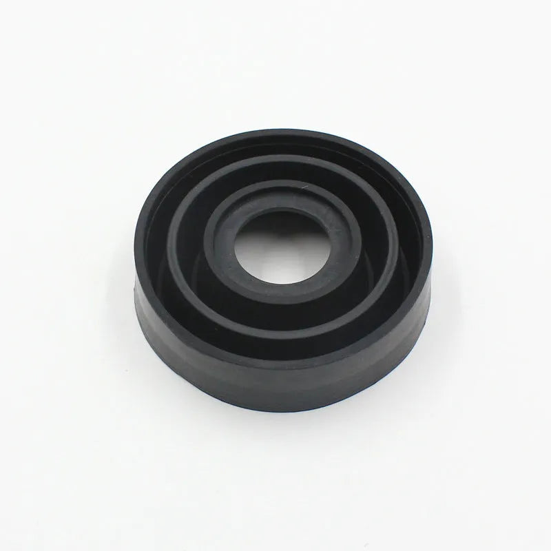Car headlight silicone dust cover shown in Type A closed and Type B open styles.