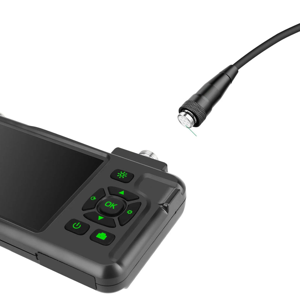 Handheld automotive inspection endoscope with 4.5-inch screen and 1-metre camera cable