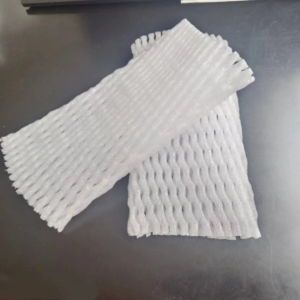 White foam net protective case with shockproof properties and eight dimension options