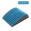 Blue EVA foam back stretcher for lumbar support and neck pain relief