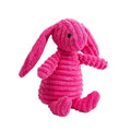 Plush squeaky speak dog toy for small and medium pets in Blue bear, Brown monkey, Green little donkey, and other animal options