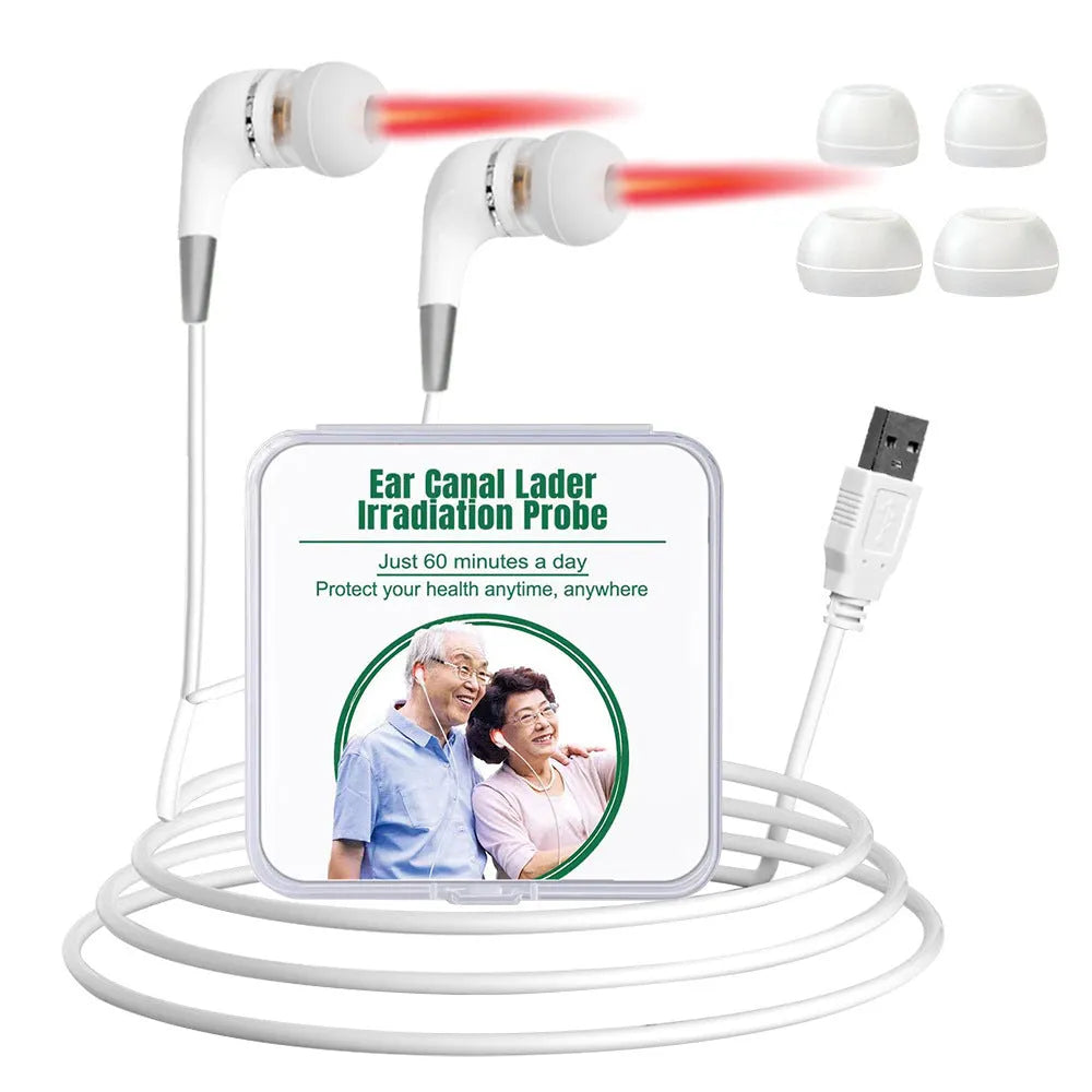 USB semiconductor 650nm meatus acusticus laser illuminator in ABS
