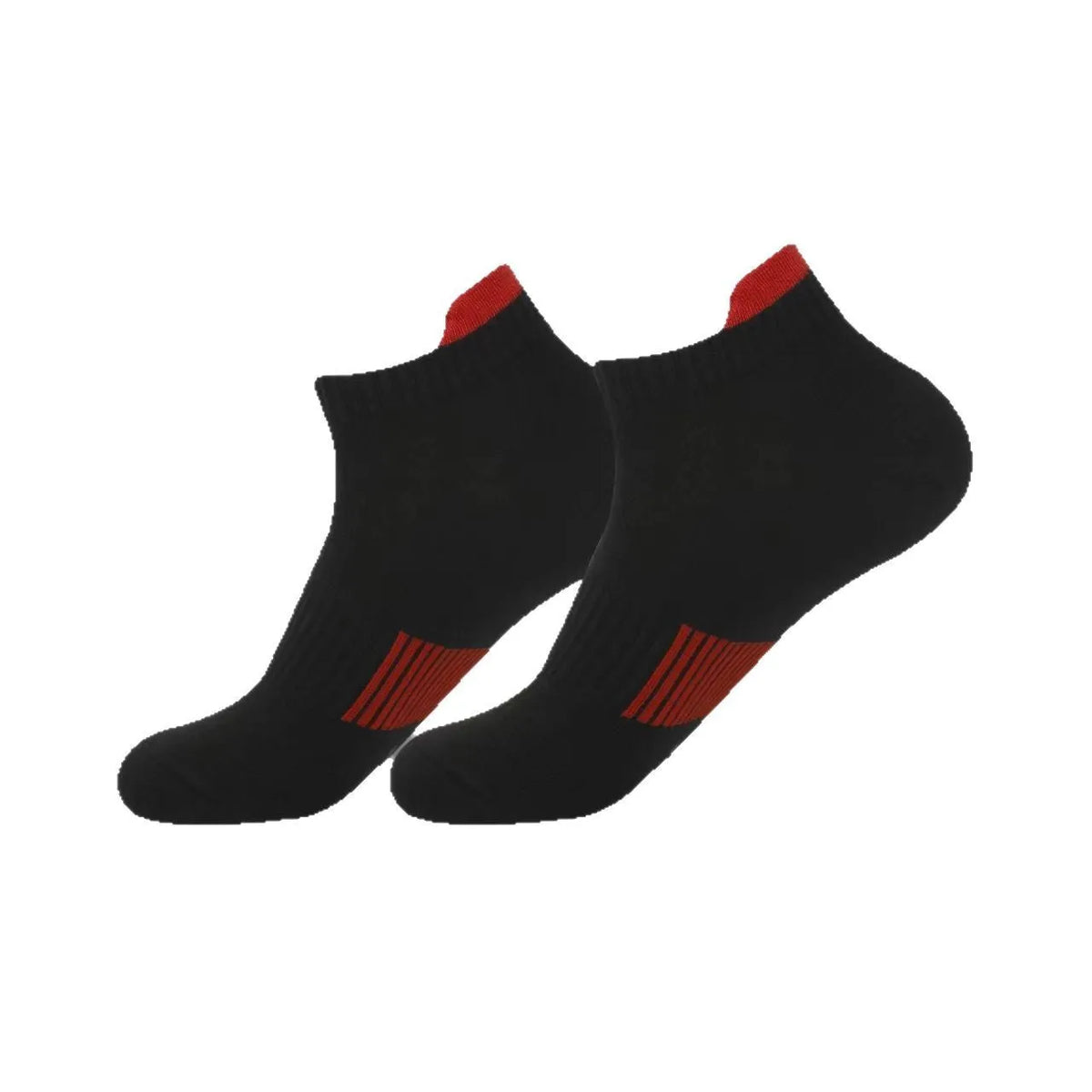 Stretch socks for outdoor fitness and running, invisible anti-friction design, one pair, six colours