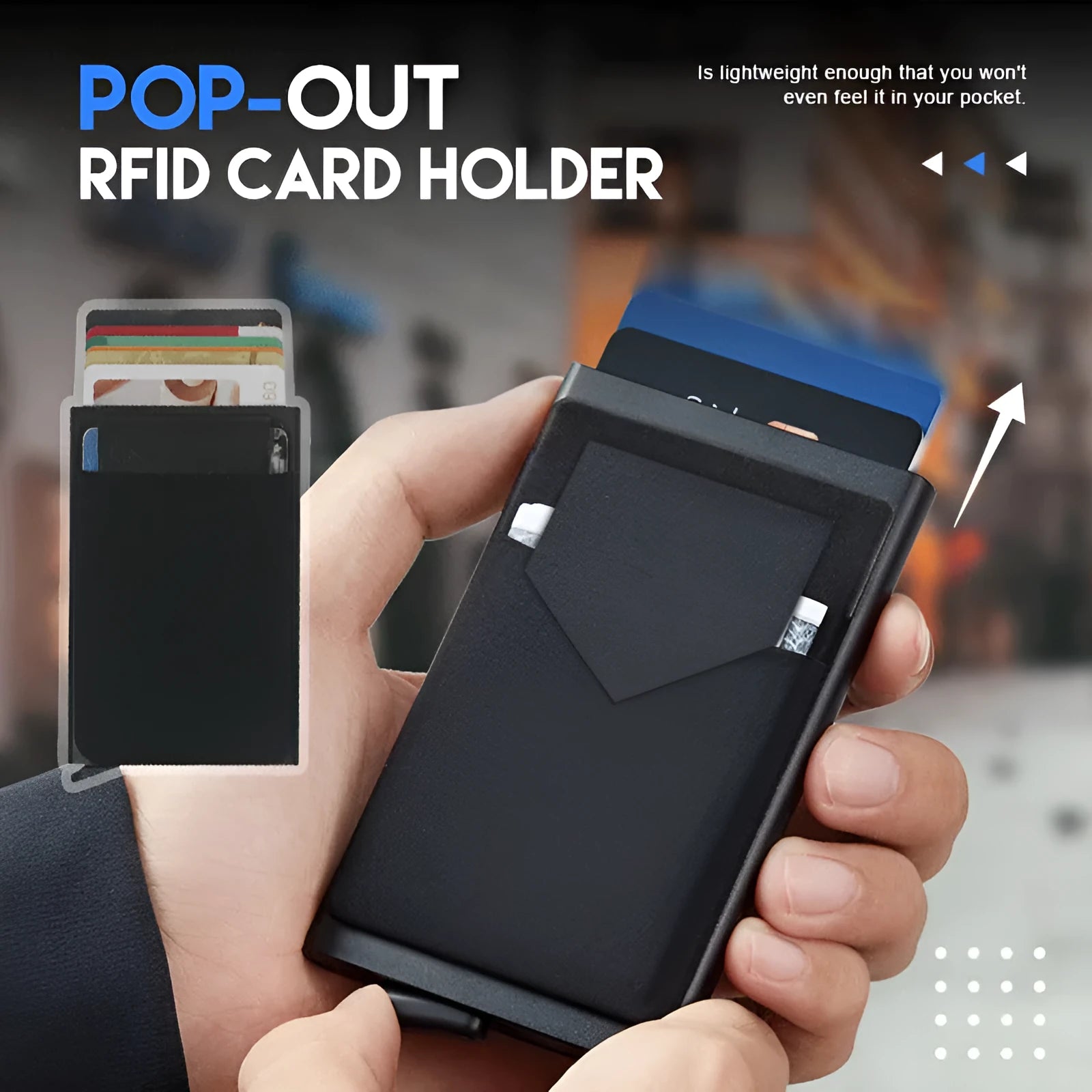 Aluminium alloy credit card holder with frosted finish in multiple colour options