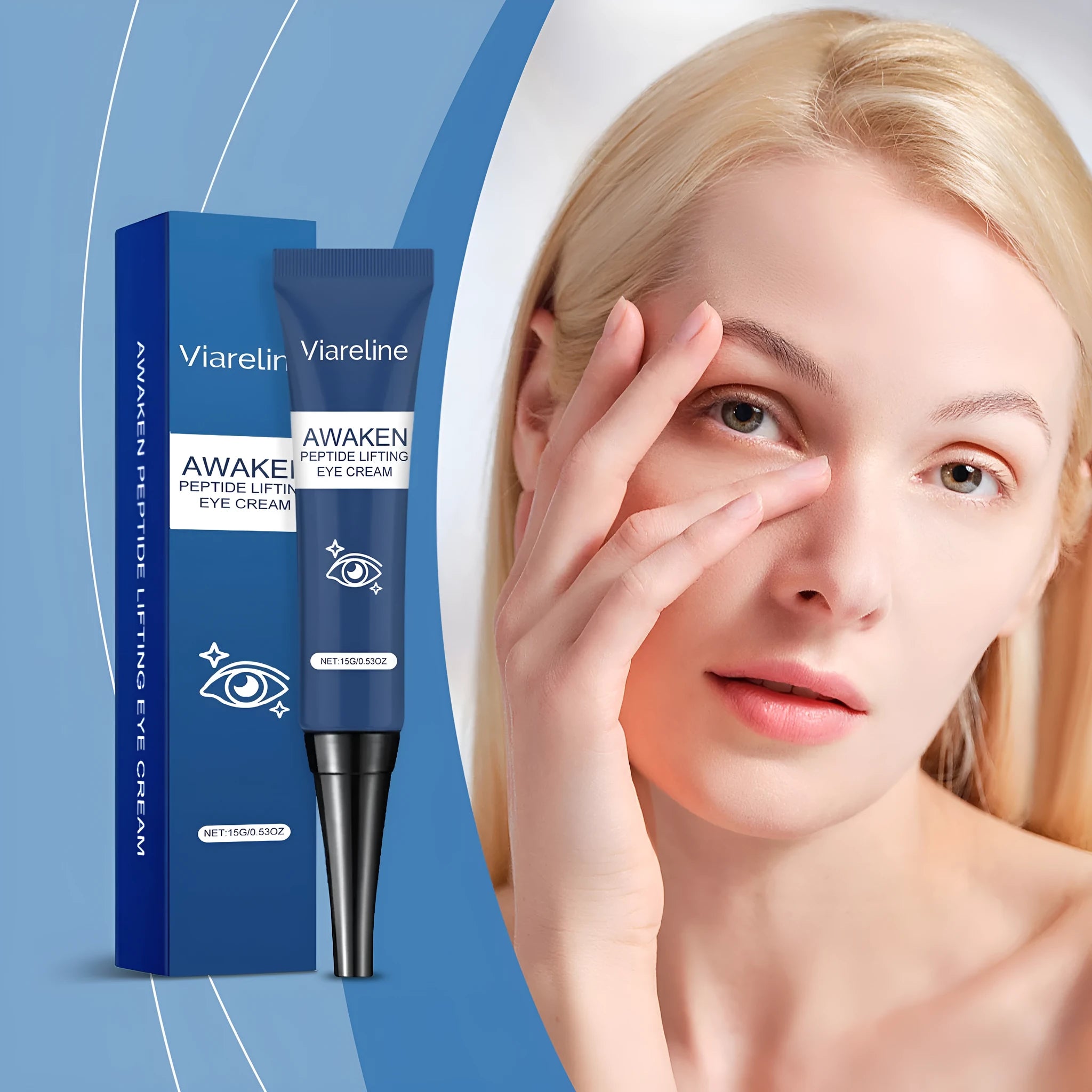 15g container of Viareline Collagen Firming Eye Cream