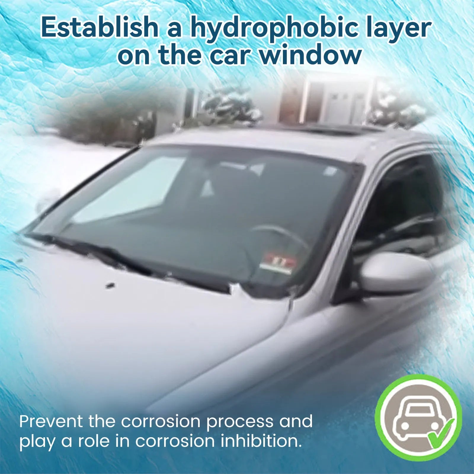 60ml car window deicing spray bottle for windscreen ice removal