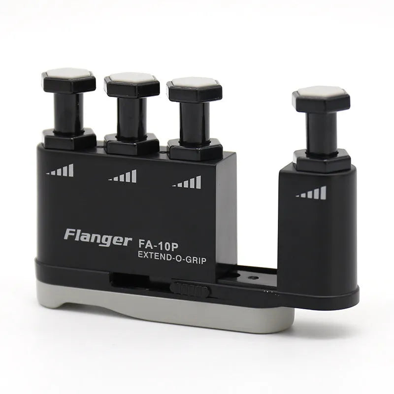 Plastic climbing fingerboard guitar beginner finger practice apparatus 80x72x30mm in black with adjustable resistance