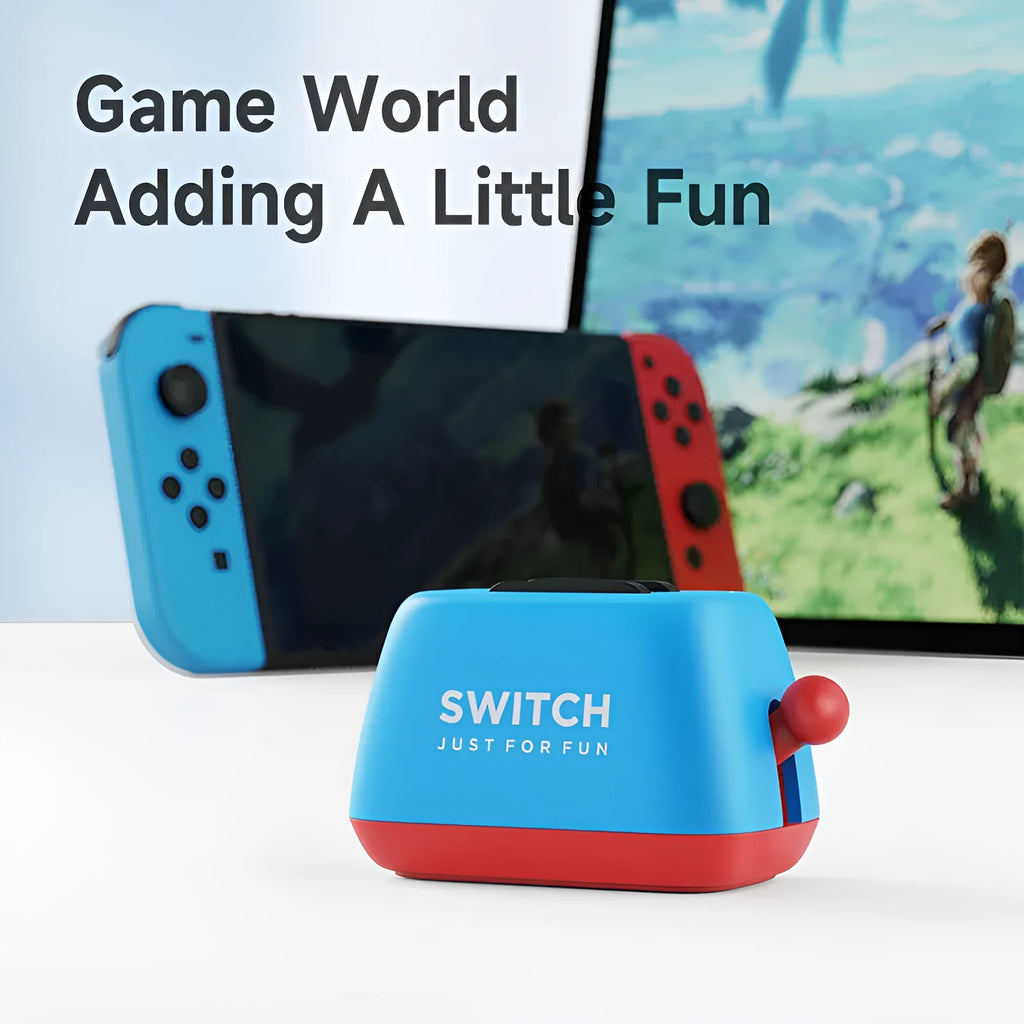 Green ABS plastic Switch game card storage box with silicone non-slip base