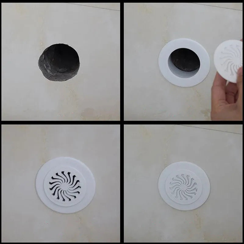 Air conditioning wall hole cover kit with plastic plugs, tuyere covers, and sealing glue for 37-165mm openings