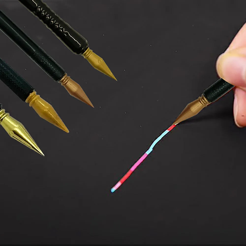 A single PS plastic scratch pen tool for children's scratch art drawing activities.