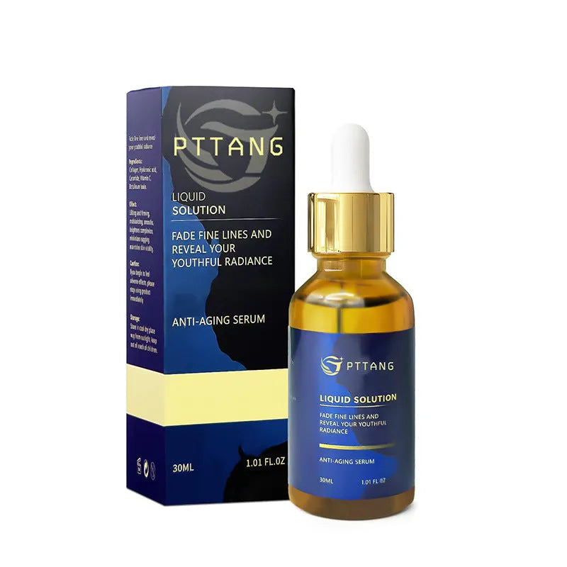 Glorious Facial Liquid moisturising serum in 10.1 cm tall bottle with 3.3 cm diameter for daily facial care