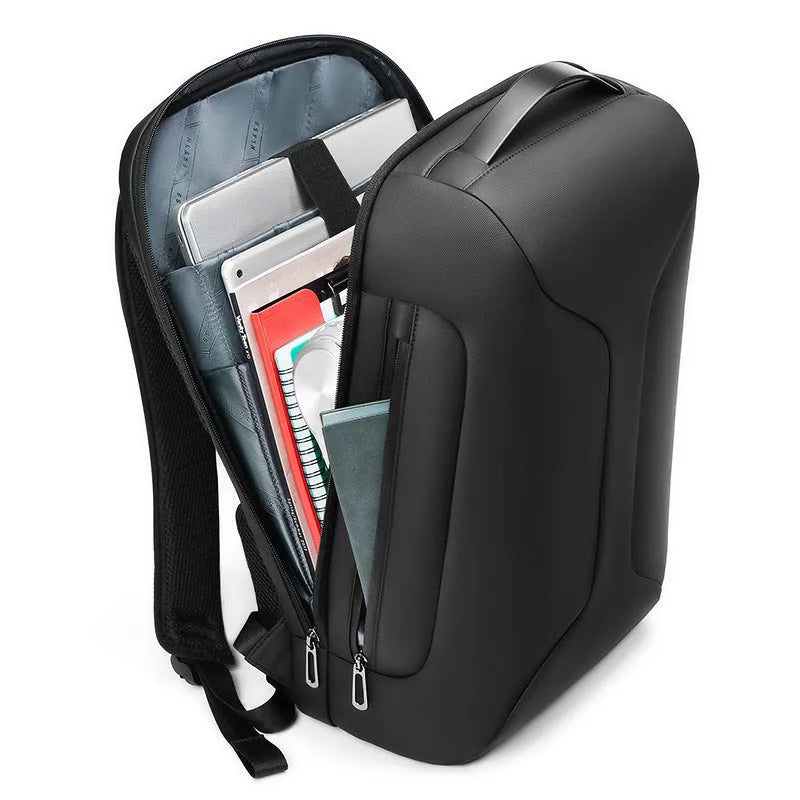 Men's business backpack in Oxford cloth with waterproof features and anti-theft design
