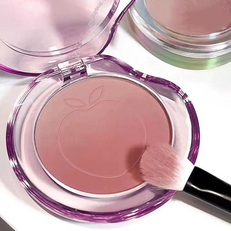 Ebony Rose bubble gradient blush compact for dry skin with six colour options
