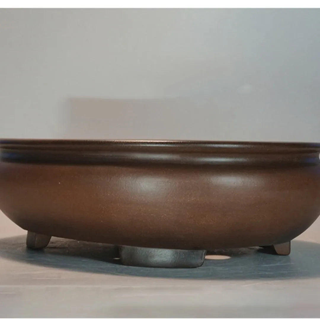 Handmade purple sand desktop flowerpot classical design measuring 58cm wide