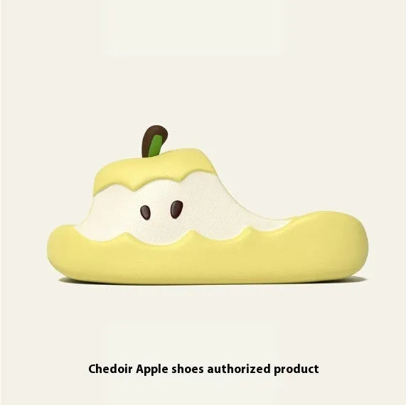 EVA parent-child sandals with cartoon paradise style and fruit design elements