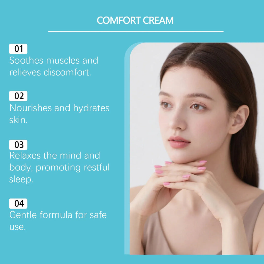 Square 5cm jar of 50g moisturising cream with Shanjinchehua and pyridoxine for body skin.