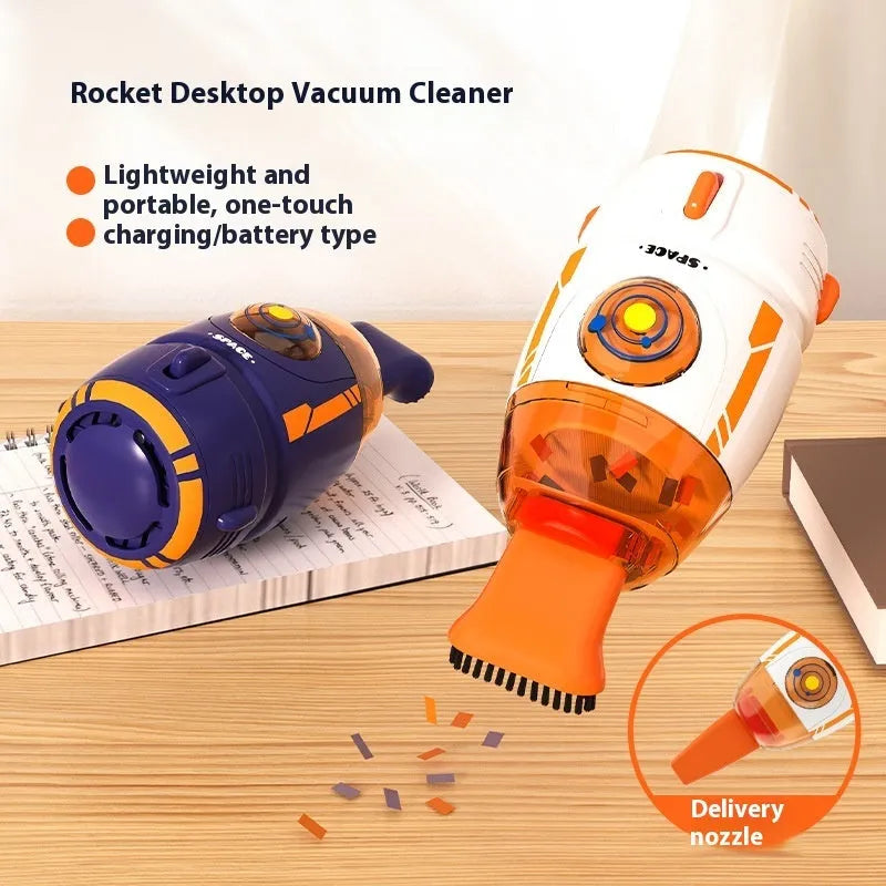 Handheld USB desktop vacuum cleaner in assorted colours for keyboard and desk cleaning