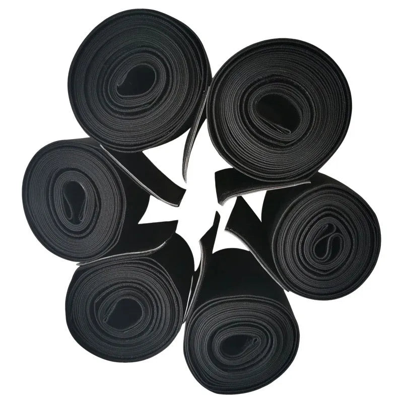 Women's polyester fibre waist trainer exercise restraint belt showing 10cm width and length options for body shaping