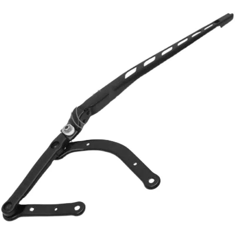 BMW 5-Series E60 front right windshield wiper arm, a silver automotive spare part.