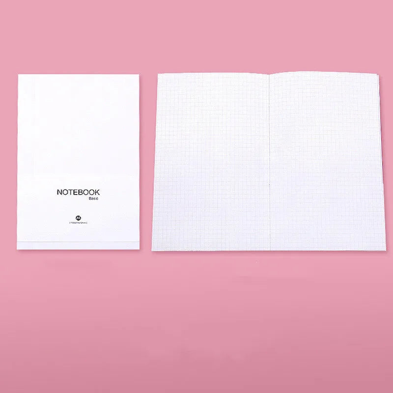 Basic manual refill diary with 80 sheets of 100g Dowling paper in blank, checkered, or line styles