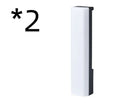 3D RGB light pick-up table lamp with music voice activation in white or black shell