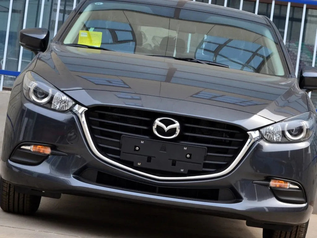 Mazda 3 Exela headlamp replacement cover with snake glue adhesive for left or right side