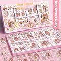 Children's themed sticker collection box with five design options for creative play