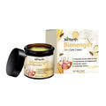 50g glass jar of skin care cream with natural ingredient label including mint and tea tree oil.