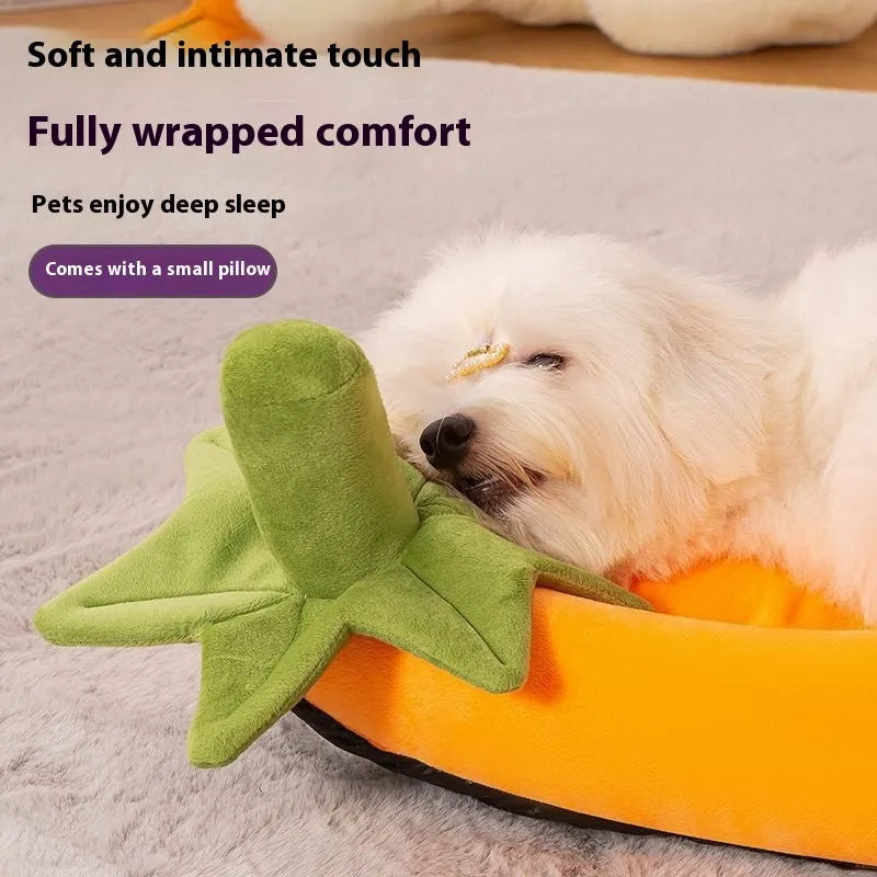 A removable washable dog bed mat in purple, shown in a large XXL size for dogs up to 29kg.