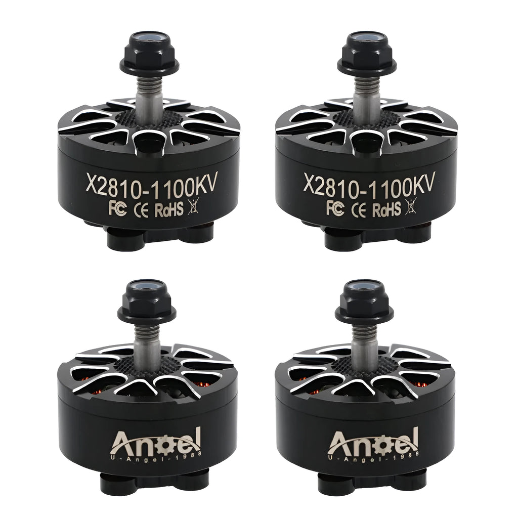 Multi-axis flight model motor for aircraft models with metal construction