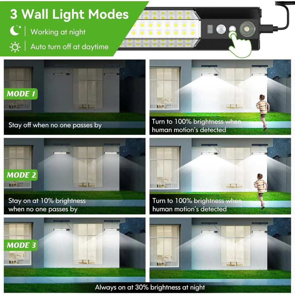 Solar outdoor light with remote control, 1500mAh battery, abstract shape, life waterproof for garden and patio.